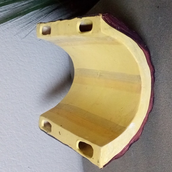 Ceramic Reptile Faux 1/2 Log Hide Shelter House - Picture 6 of 7